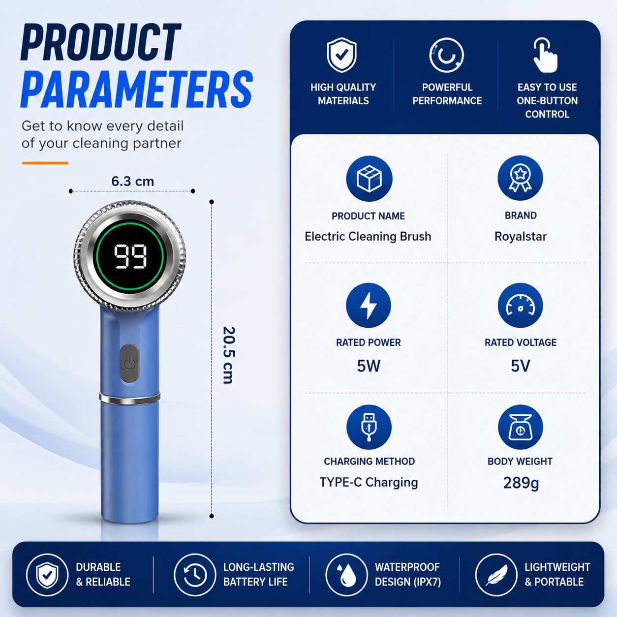 PowerClean™ Pro Scrubber