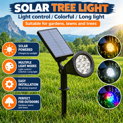 LumiDuo™ – 2-Pack Solar Landscape Spotlights