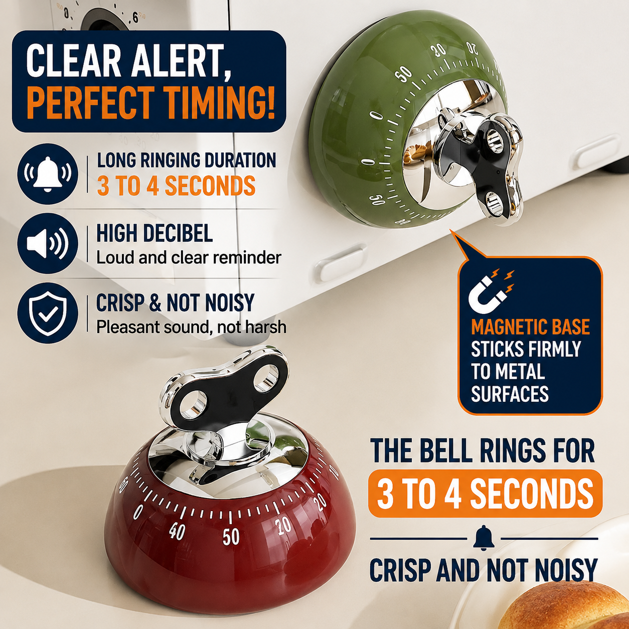 RetroTick™ Magnetic Timer