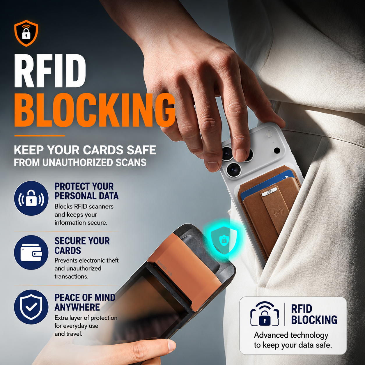 TrackVault™ Pro – Smart Magnetic Wallet with Find My