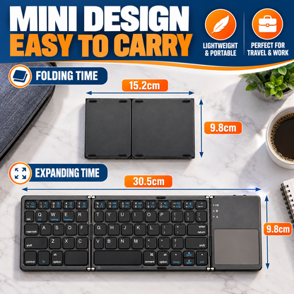 Foldora™ – Pocket-Sized Mobile Workstation