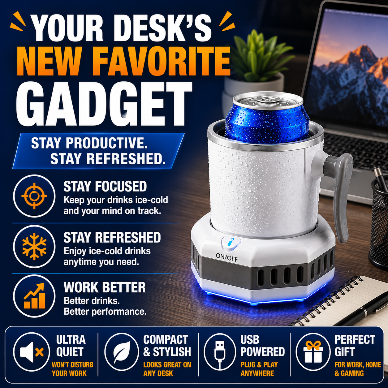FrostCup™ Instant Drink Chiller