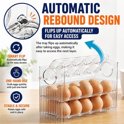 FreshNest™ Smart Egg Organizer