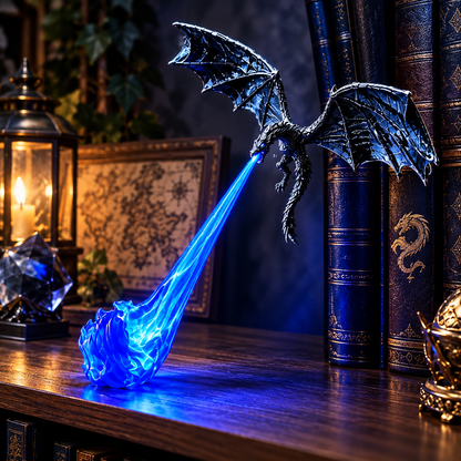 Dracora™ – Fire-Breathing Dragon Shelf Ligh