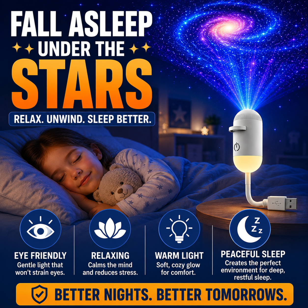 GalaxyGlow™ 12-in-1 Star Projector