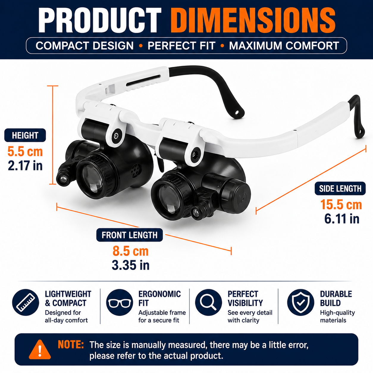 PrecisionView™ LED Magnifier