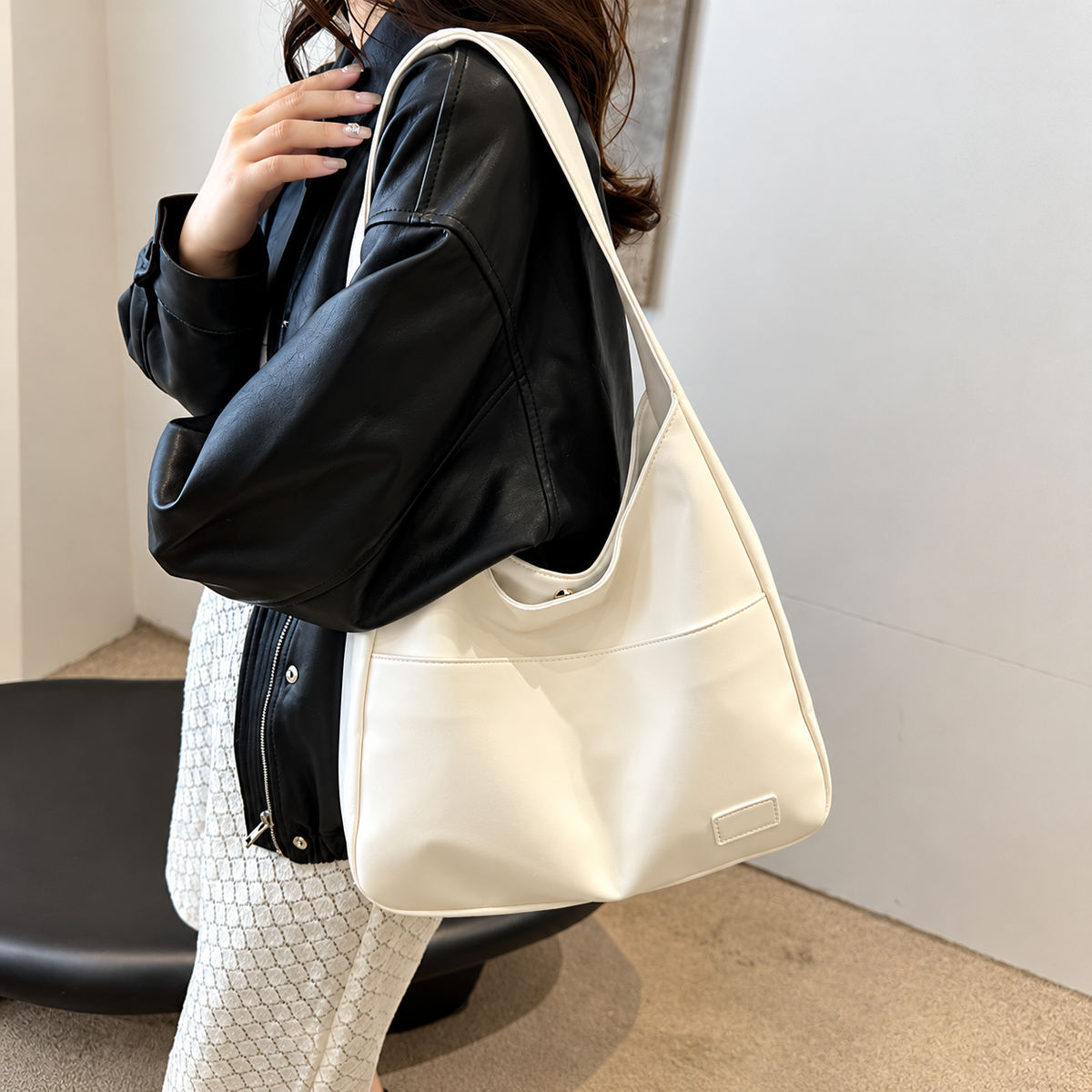 Velmora™ – Everyday Soft Shoulder Bag