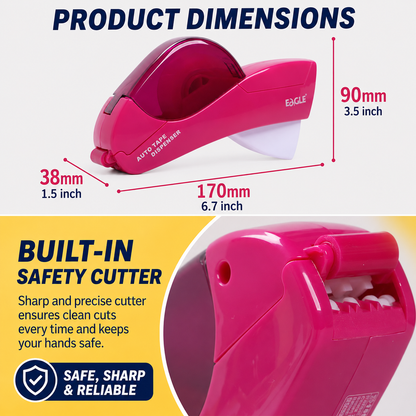 TapeEase™ – One-Touch Automatic Tape Dispenser
