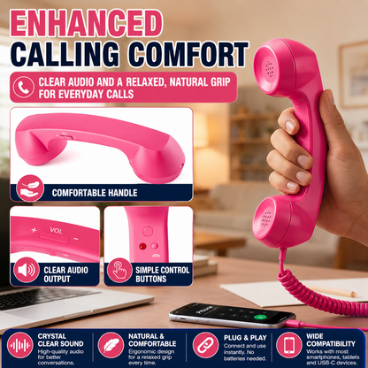 RetroTalk™ Vintage Handset