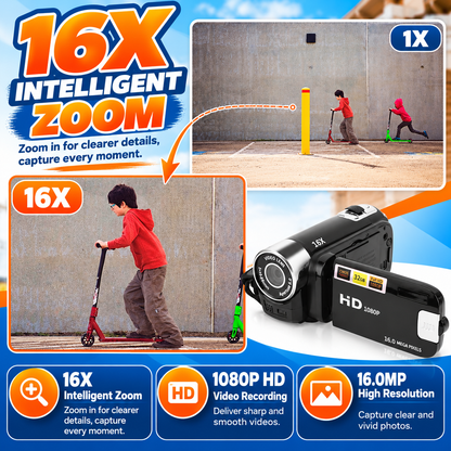 MemoCam™ – Pocket HD Memory Camcorder