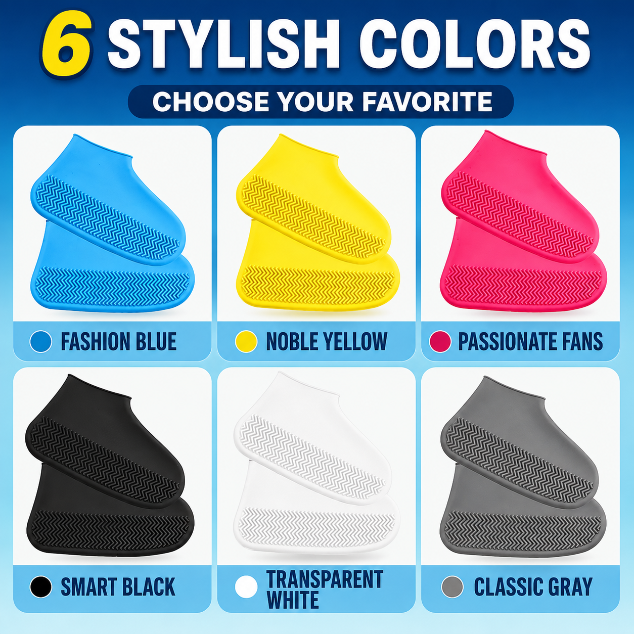 RainShield™ Waterproof Shoe Covers