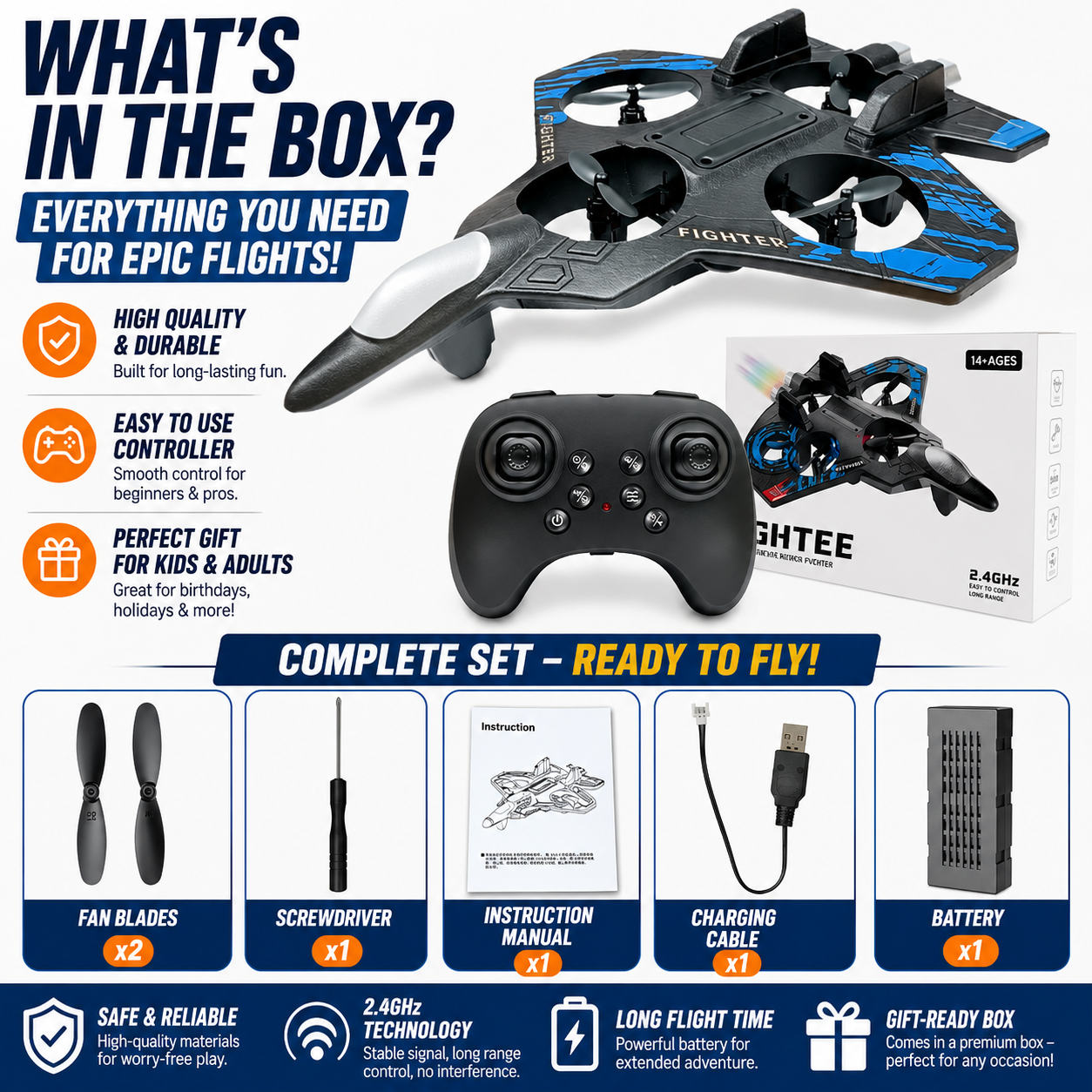 SkyStrike™ Gravity Hover Jet
