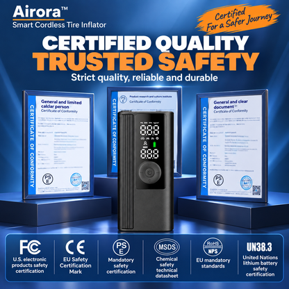 Airora™ – Smart Cordless Tire Inflator
