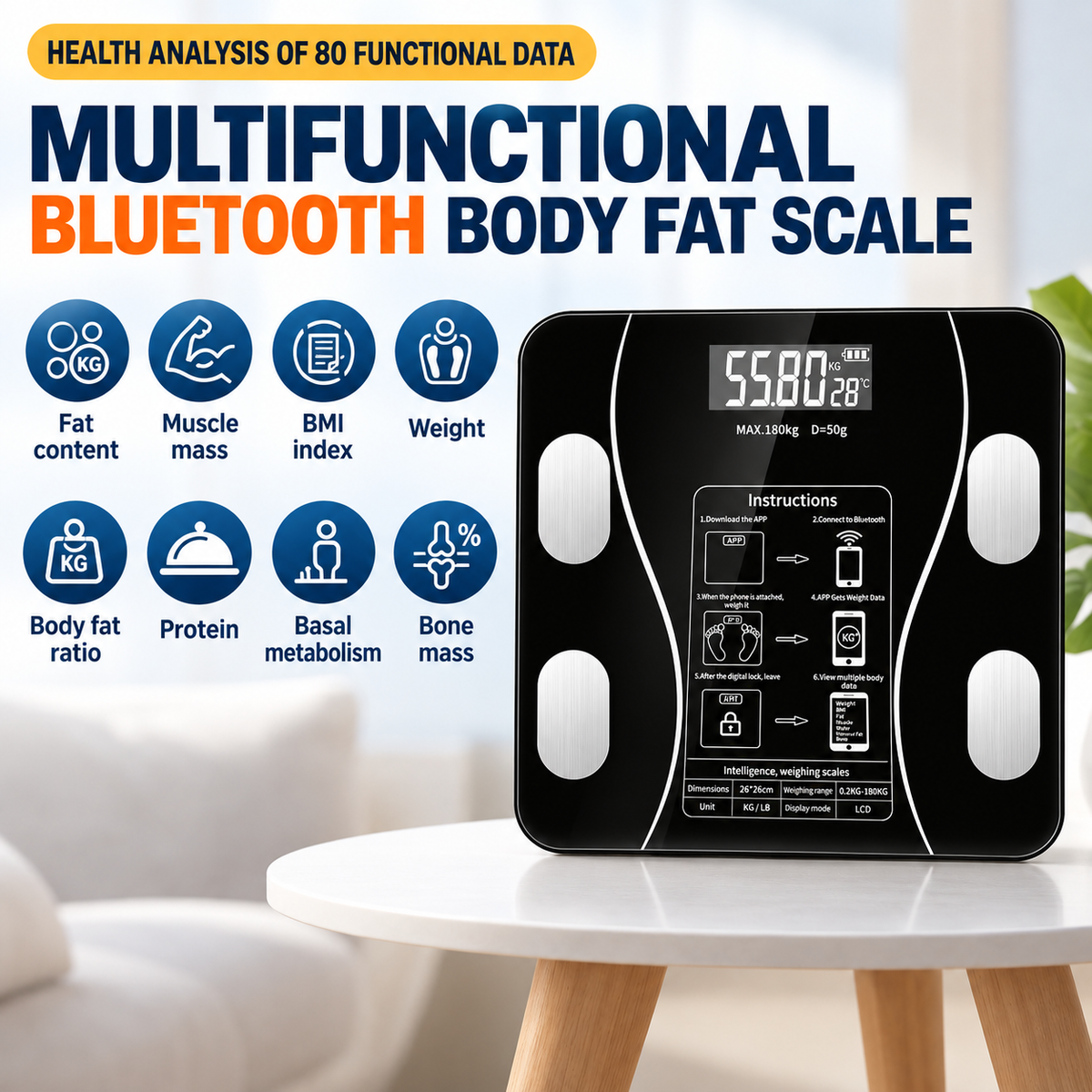 BodyTrack™ – Smart Health Scale