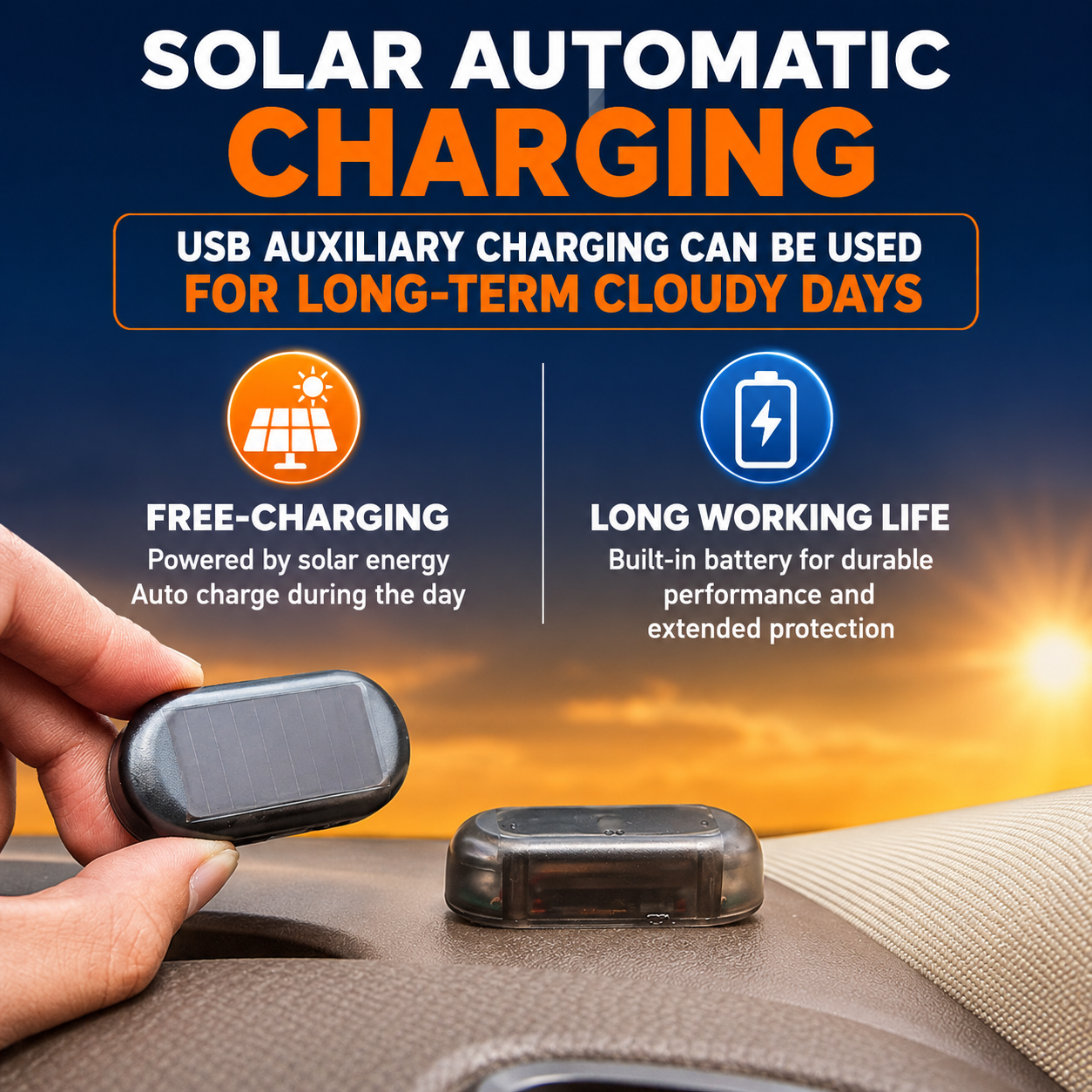 NightGuard™ Solar Warning Light