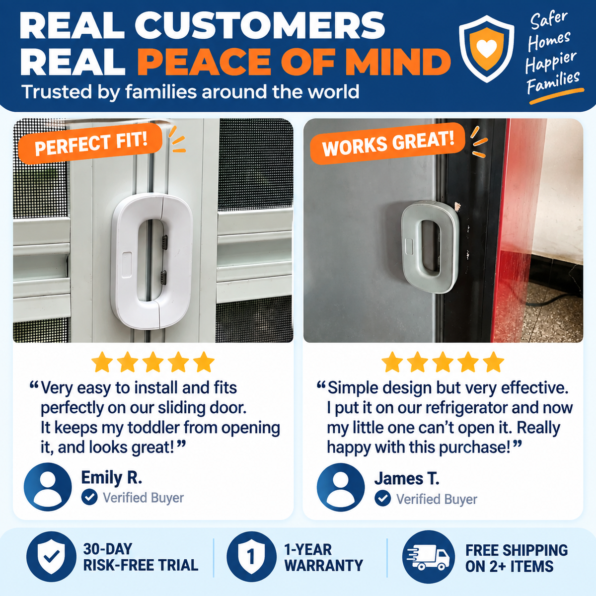 SafeLatch™ – No-Drill Child Safety Lock