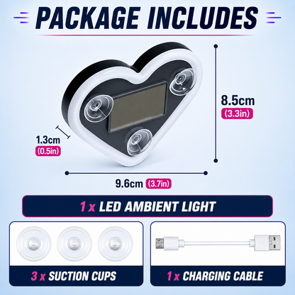 RomanticGlow™ – Solar Heart Light