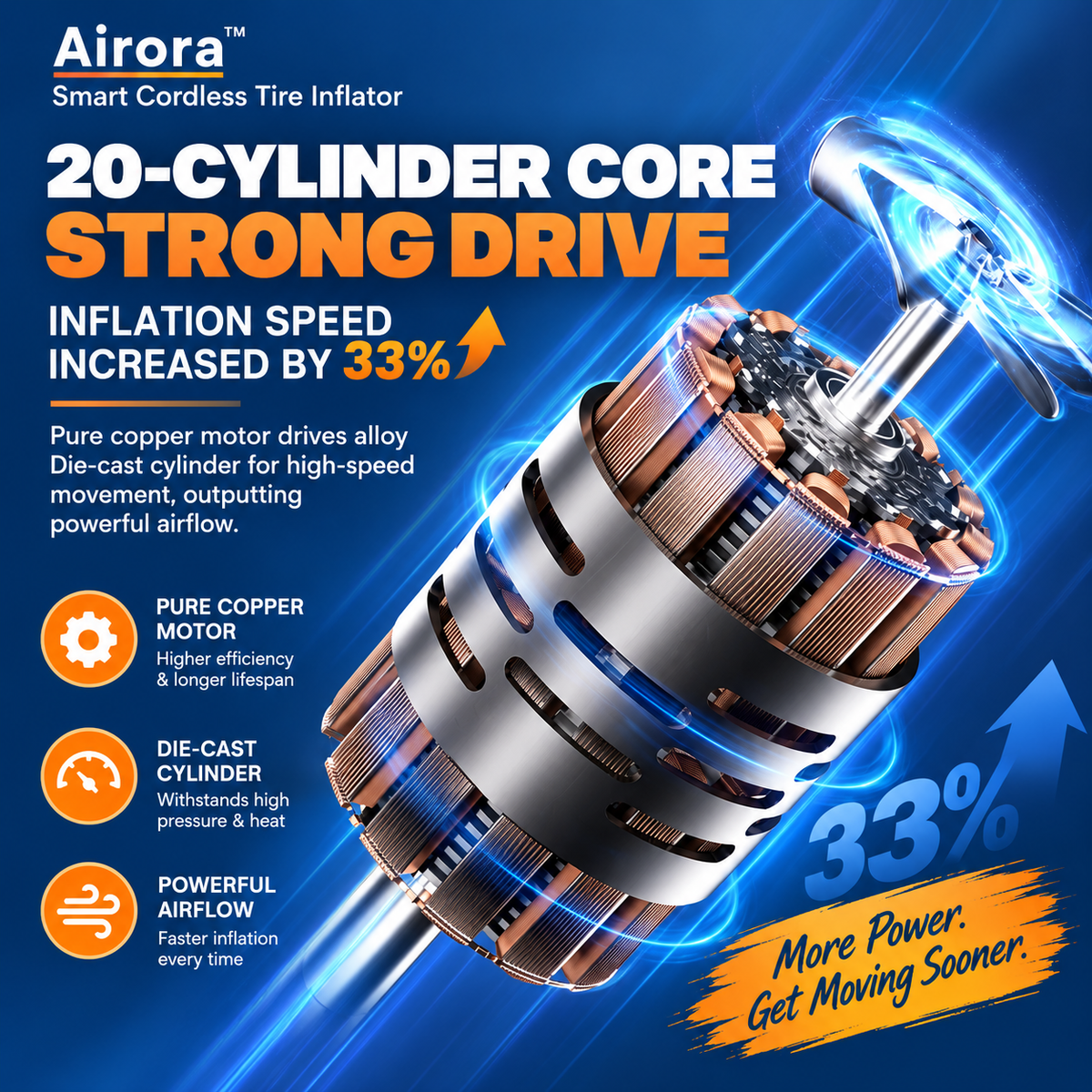 Airora™ – Smart Cordless Tire Inflator