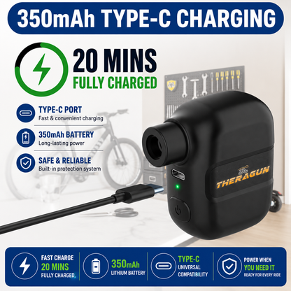 AirBolt™ Pocket Electric Bike Inflator