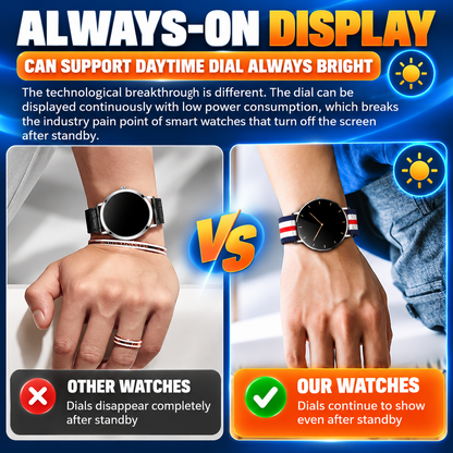 Velmora™ – Ultra-Slim AMOLED Smartwatch