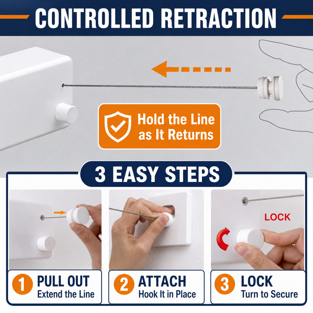 SpaceLine™ Pro – Dual Retractable Drying System