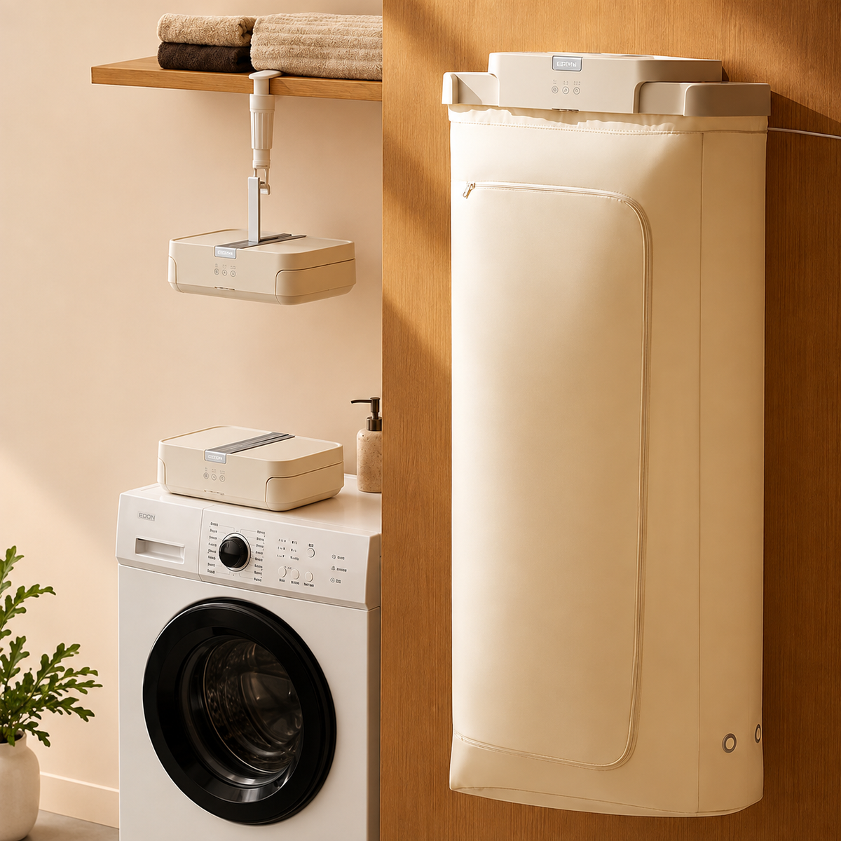 Dryora™ – Fold-Away Clothes Drying System