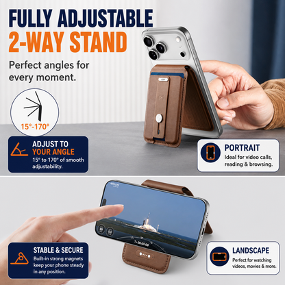 TrackVault™ Pro – Smart Magnetic Wallet with Find My