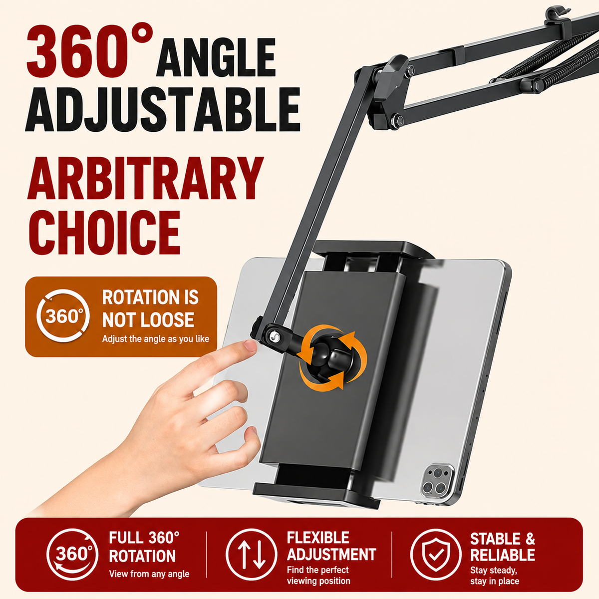 Flexora™ – Hands-Free Comfort Stand
