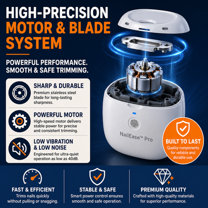 NailEase™ Pro – One-Touch Nail Trimming Device