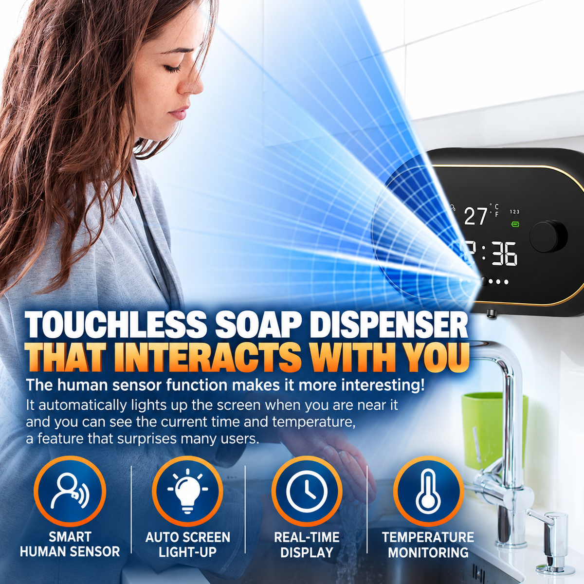 Foamira™ – Smart Touchless Foam Station