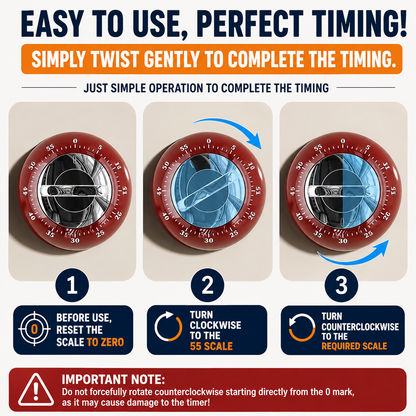 RetroTick™ Magnetic Timer