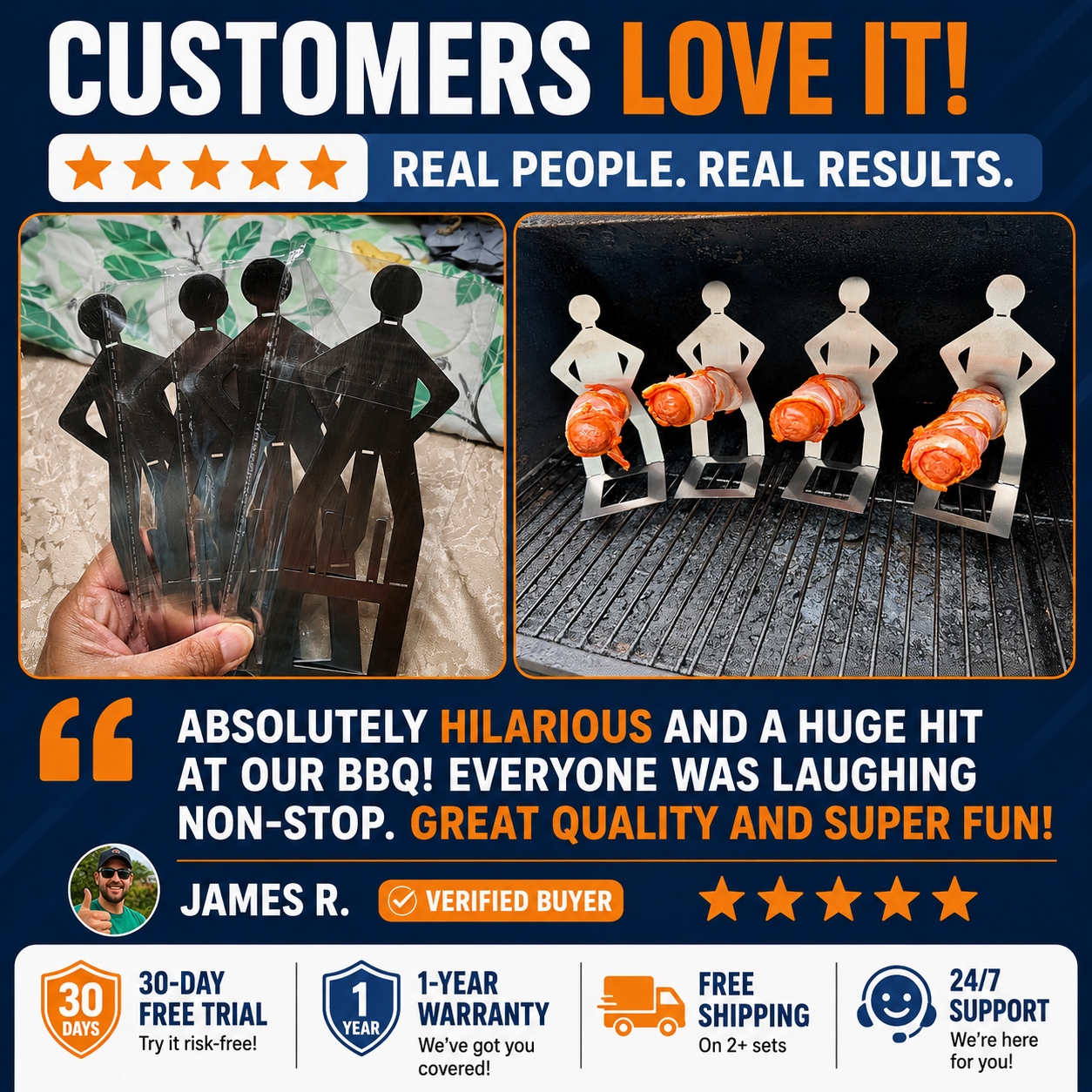 GrillMan™ Ultimate Party Pack (4 PCS)