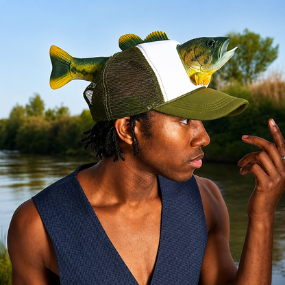 CatchKing™ 3D Fish Trucker Hat