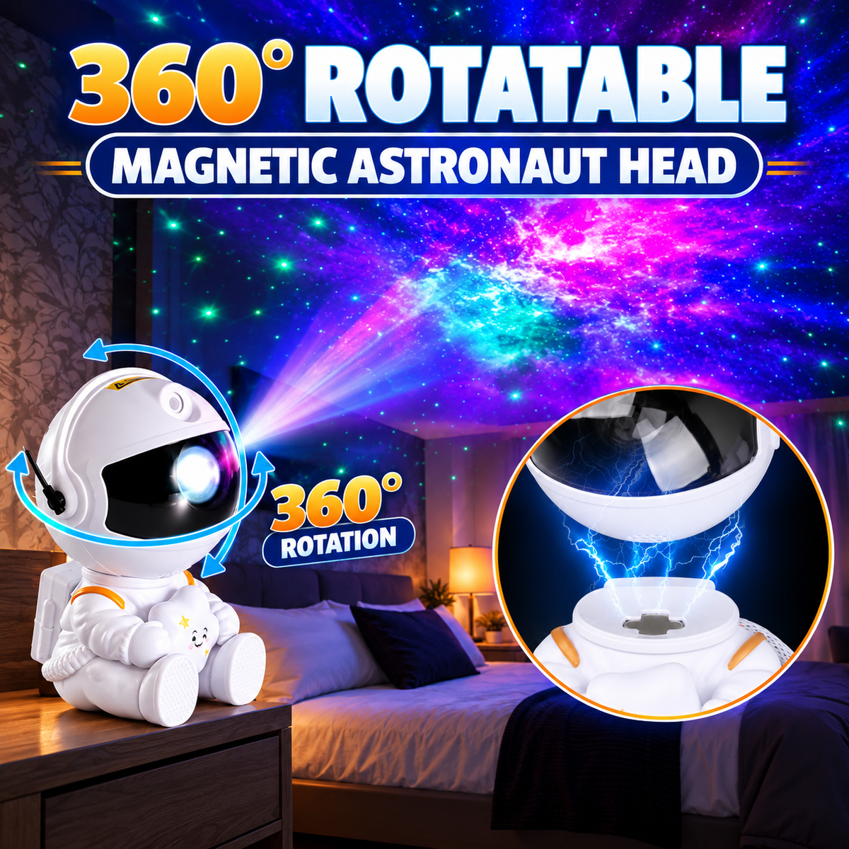Astroora™ – Immersive Galaxy Projector