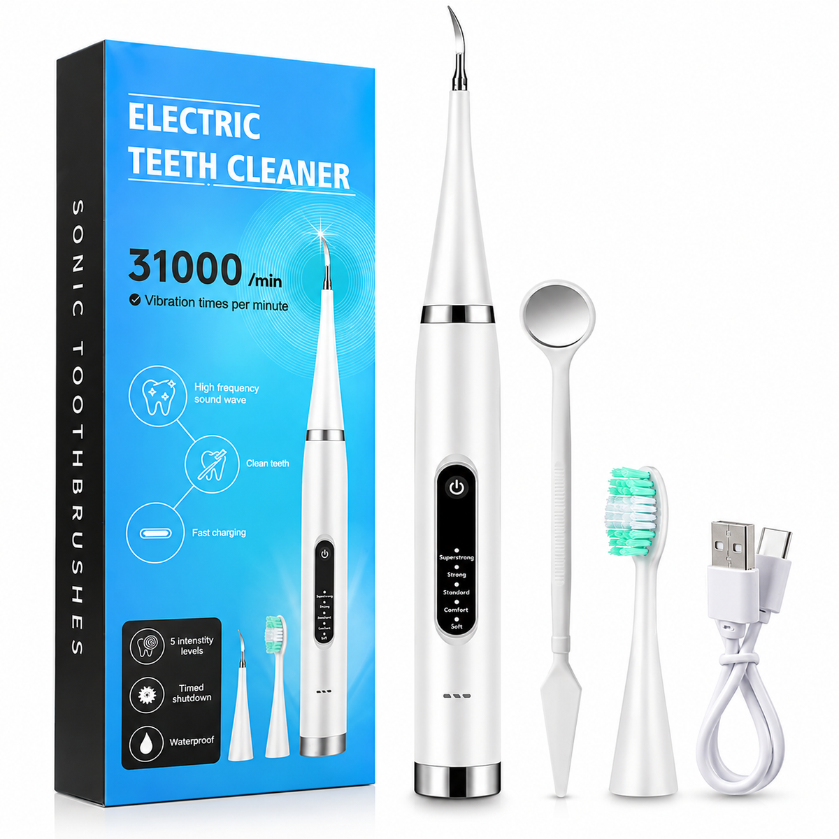 Dentora™ Sonic Dental Cleaner