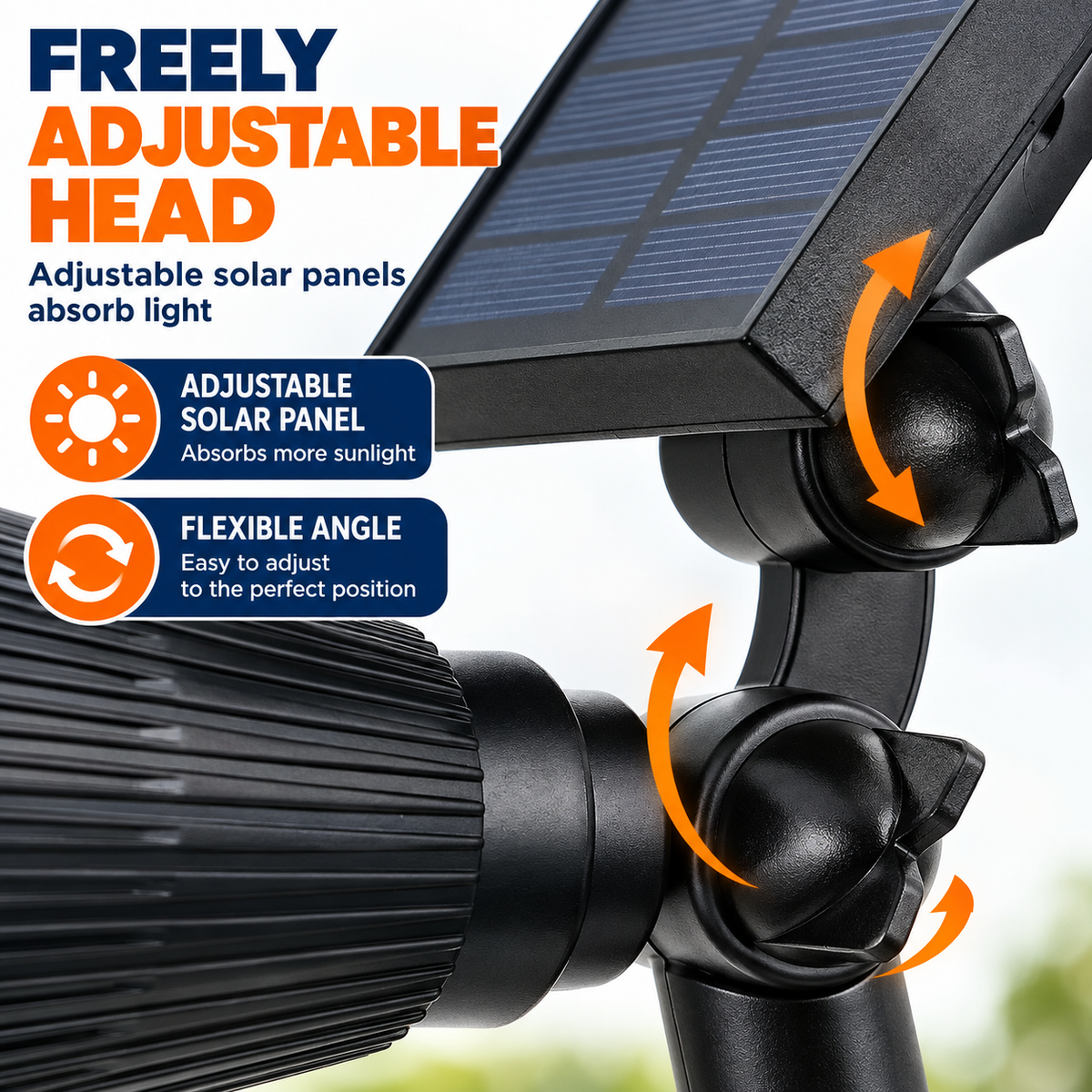 LumiDuo™ – 2-Pack Solar Landscape Spotlights