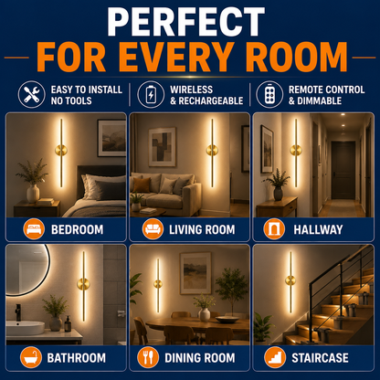 LumiArc™ Wireless Wall Sconce
