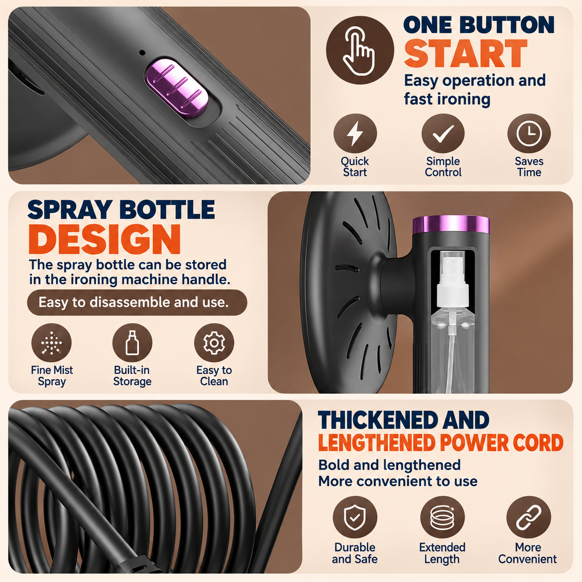 Pressora™ – Compact Garment Iron
