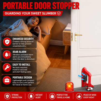 DoorGuard™ – Portable Door Security Alarm