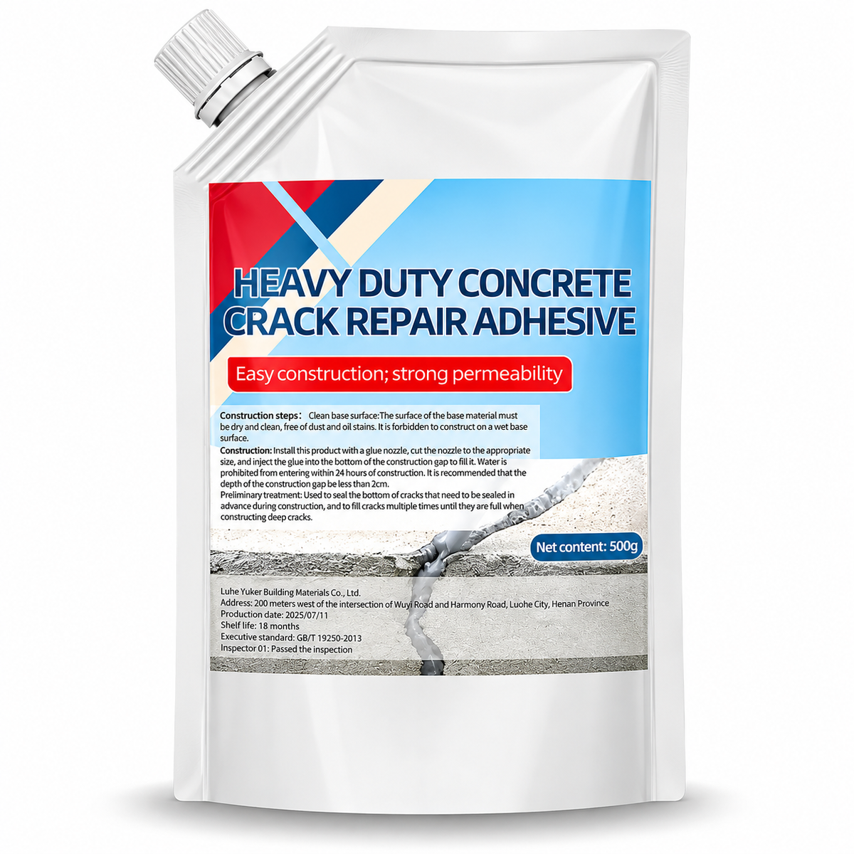 Crackora™ Self-Leveling Concrete Crack Repair Sealant