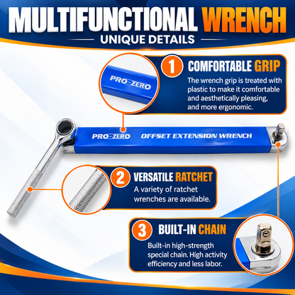 Reachora™ Offset Extension Wrench