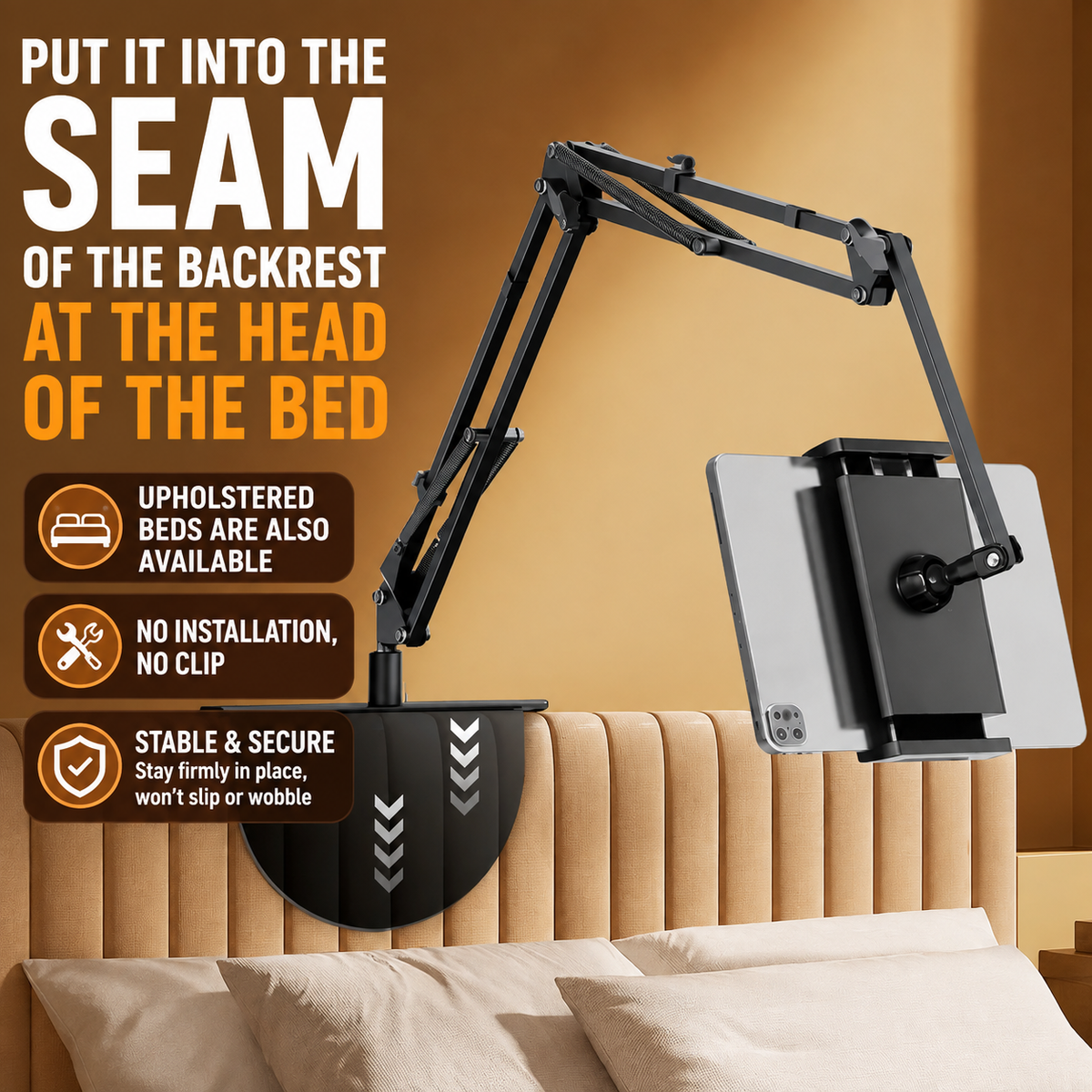 Flexora™ – Hands-Free Comfort Stand