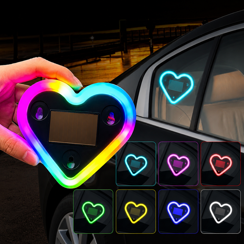 RomanticGlow™ – Solar Heart Light