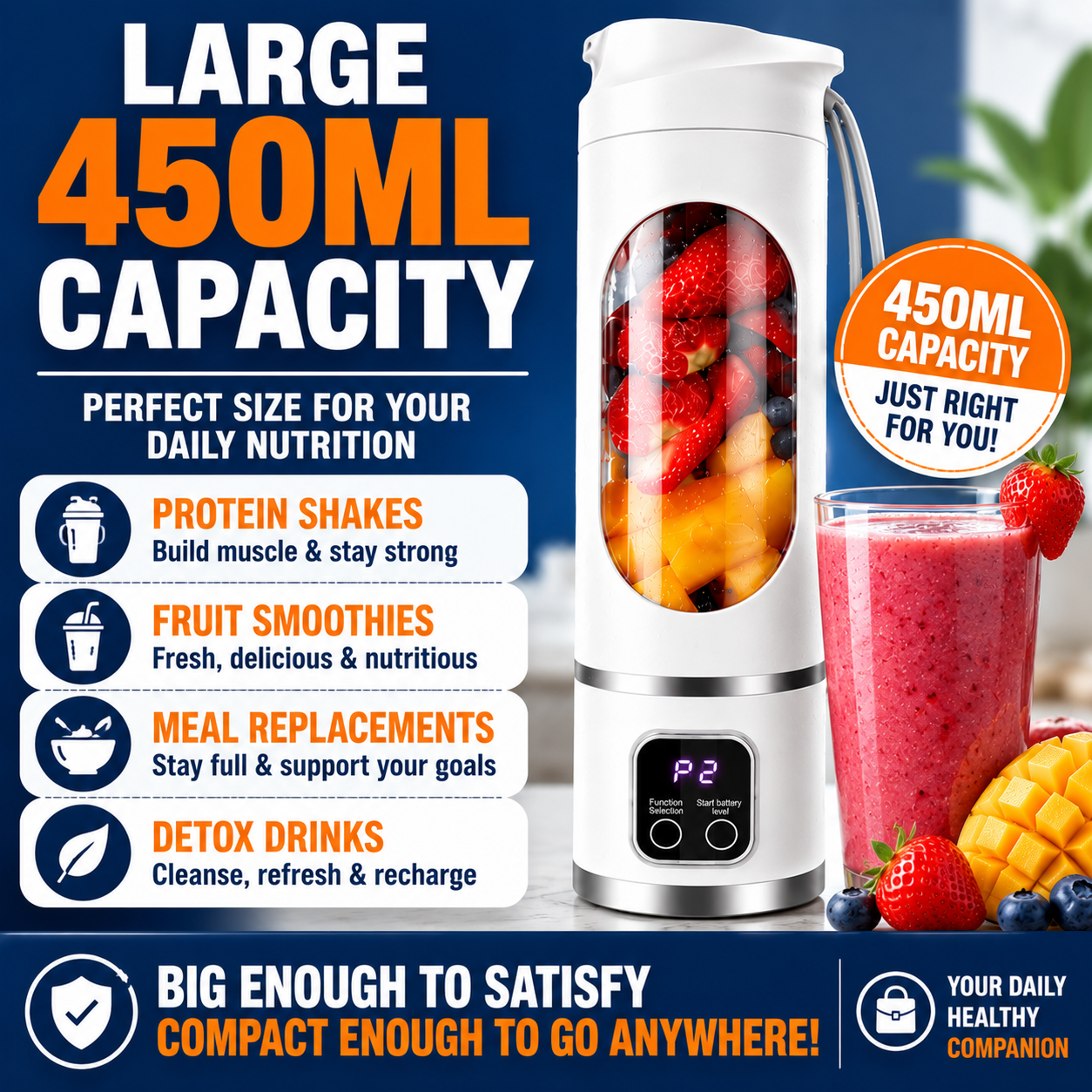 BlendGo™ Portable Smoothie Maker