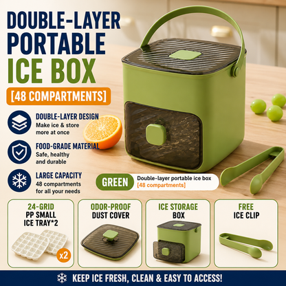 FrostVault™ One-Press Ice Maker