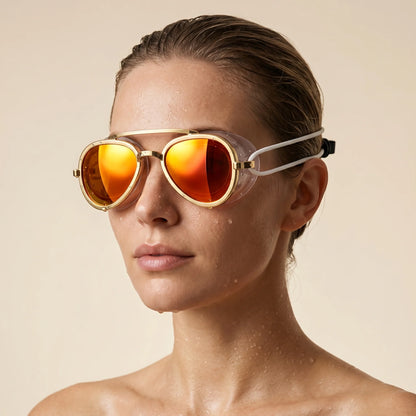 AquaLuxe™ Designer Swim Goggles