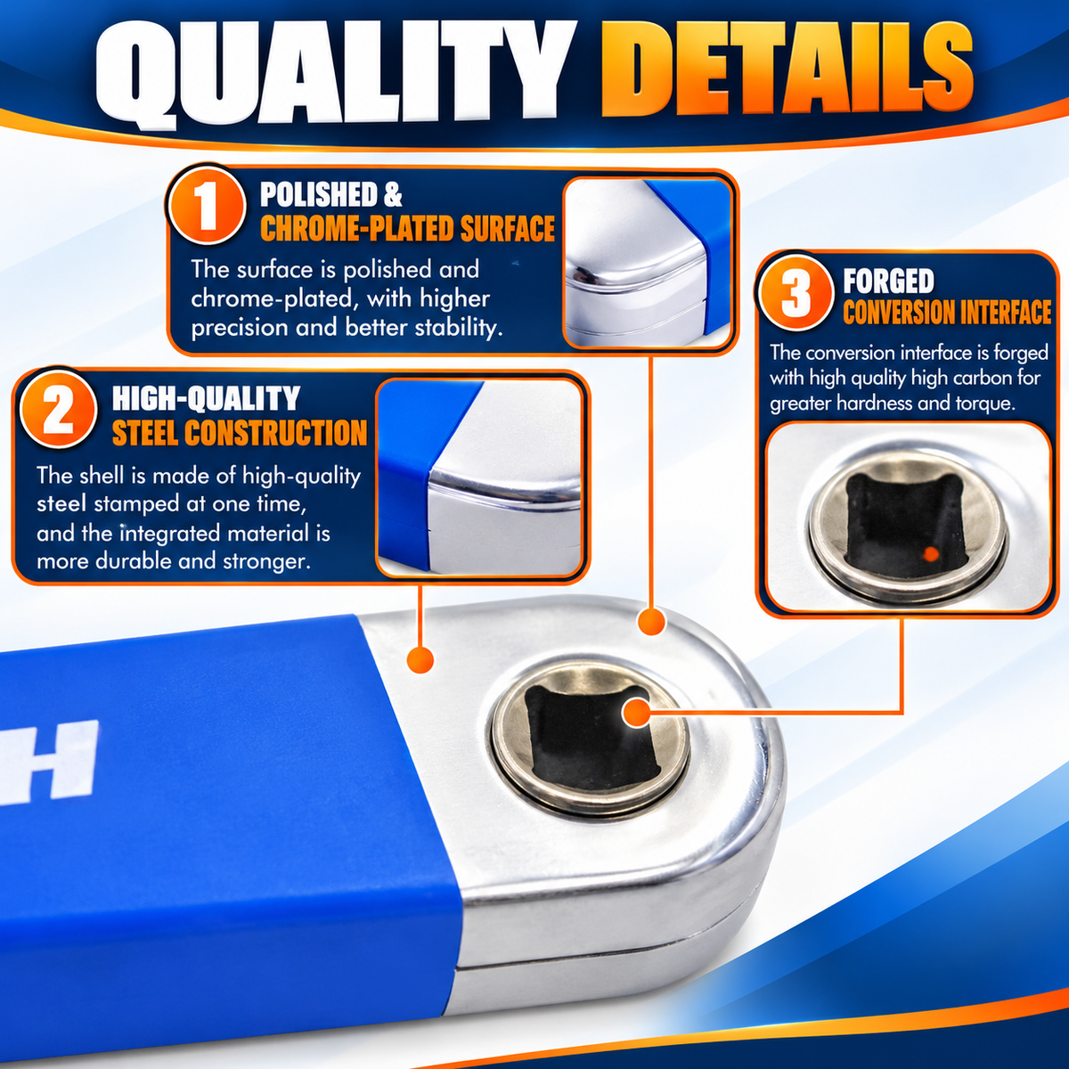 Reachora™ Offset Extension Wrench