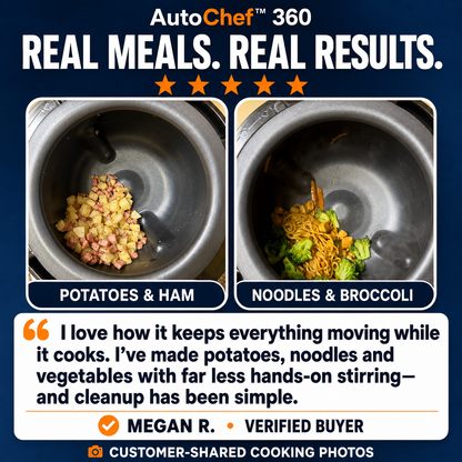 AutoChef™ 360 – Hands-Free Smart Cooking System