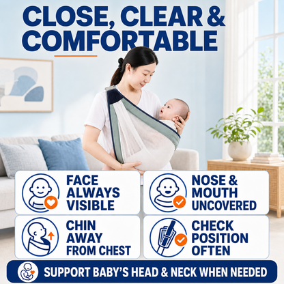 NestCarry™ AirMesh Baby Sling