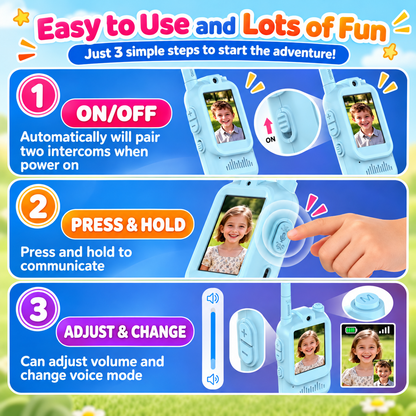 KidConnect™ – Video Walkie Talkie Set